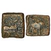 Ancient India: Ancient Marathwada/Western Vidarbha, die-struck copper coin, unpublished, 2.45g.
