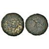Ancient India: Post-Mauryan tribal republics, Yaudheyas, cast coin of 'Bahudhanyaka' type, 4.55g.