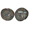 Ancient India: Tribal republican coinage in post-Mauryan North India - copper coin of Rajanya, 1.26g