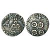 Ancient India: Satavahanas, silver drachm of Gotamiputa Siri Satakani, counterstruck, 2.20g.