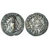 Ancient India: Satavahanas, silver portrait type drachm, Vasithiputa Siri Pulumavi, MCSI 146, 2.56g.