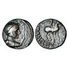 Ancient India: Kushans - copper drachm of Vima Takto 'Soter Megas' , Begram series, 1.99g.