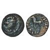 Image 1 : Ancient India: Kushans, copper coin of Vima Takto, imitating an issue of Heliokles, 4.24g.