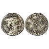 Ancient India: Western Kshatrapas, Karddamaka dynasty, silver drachm of Rudradaman, 1.86g.