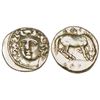 Ancient World: Thessaly, Larissa, silver drachm, late facing head type, (350-325 BC), 6.08g.