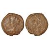 Medieval India: Early Medieval Gujarat, South-Eastern part, lead coin, Gurjaras of Bharuch, 1.78g.