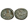 Medieval India: Eastern Chalukyas, alloyed copper coin, post-Vishamasiddhi period, 3.10g.