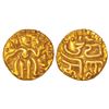 Medieval India: Imperial Cholas, gold kahavanu of Raja Raja I (985-1014 AD), K. Ganesh 1.8, 0.72g.