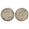 Sultanates: Delhi: Tughluqs, silver tanka of Muhammad bin Tughluq (1325-1352 AD), Qutbabad, 11.04g.