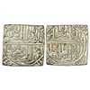 Sultanates: Malwa: Silver square tanka of Mahmud Shah II (1510-1531 AD), AH 923, 10.85g.