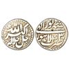 Mughals: Akbar (1556-1605 AD), silver rupee, Lahore mint, Shahrewar 43, KM 93.11, 11.13g, broad flan