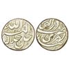 Mughals: Akbar (1556-1605 AD), silver rupee, Lahri Bandar mint, Azar, KM 93.12, 11.07g.