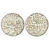 Mughals: Akbar (1556-1605 AD), silver rupee, Patna mint (fully visible), AH 986, KM 80.16, 11.25g.