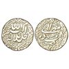Mughals: Akbar (1556-1605 AD), silver rupee, Sitpur mint, Mihr 48, KM 94.4, 11.30g.
