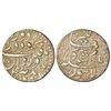 Mughals: Jahangir (1605-1627 AD), silver sawai rupee (25% heavy), Lahore, Ta Falak, AH 1017, 14.10g.