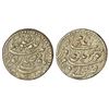 Mughals: Jahangir-Noor Jahan (1623-1627 AD), silver rupee, Agra, AH 1036/RY 21, KM 168.1, 11.38g.