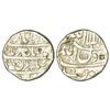 Mughals: Murad Bakhsh (1658 AD), silver rupee, Surat mint, KM 271.1, 11.13g.