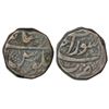 Mughals: Murad Bakhsh (1658 AD), copper dam, Surat mint, RY Ahd, KM A269.1, 20.54g.