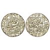 Mughals: Aurangzeb (1658-1707 AD), silver rupee, Junagadh mint, AH 1074, KM 301.2, 11.41g.