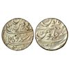 Mughals: Kam Bakhsh (1707-1708 AD), silver rupee, Gulbarga mint, AH 1120/RY 2, KM 336.3, 11.37g.