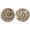 Mughals: Muhammad Shah (1719-1748 AD), silver 1/16 rupee (1 anna), Dar us-Sarur Burhanpur, 0.69g.
