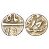 Mughals: Muhammad Shah (1719-1748 AD), silver 1/8 rupee (2 anna), Murshidabad mint, RY 18, 1.41g.