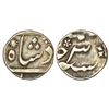 Mughals: Alamgir II (1754-1759 AD), silver ¼ rupee (4 anna), Murshidabad mint, RY 3, 2.89g.