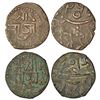 Princely States: Baroda, Sayaji Rao II (1819-1847 AD), copper paisa (2), Amreli mint. 6.74g & 5.75g.