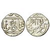 Princely States: Gwalior, Baija Bai (1827-1833 AD), silver rupee, Lashkar, Devanagari 'Sri', RY 23.