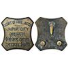Image 1 : Badges: Jaipur State, Chapras badge, brass, 233.2g.