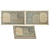 Image 1 : Paper Money: 1 rupee, ND (1950), full packet of 100 notes, signed by K.G. Ambegaonkar