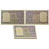 Image 1 : Paper Money: 1 rupee, 1957, full packet of 100 notes, signed by A.K. Roy, inset 'B'