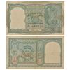 Image 1 : Paper Money: 5 rupees, Black Buck series, ND (1950), signed by B. Rama Rau, serial no.: B59 682786