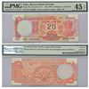 Image 1 : Paper Money: 20 rupees, Wheel series, ND (1992-1997 AD), signed by C. Rangarajan, inset 'B'