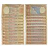 Image 1 : Paper Money: 2 rupees, fancy number set of 10 notes, Aryabhatta series, signed by R.N. Malhotra