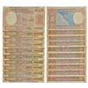 Image 1 : Paper Money: 2 rupees, fancy number set of 10 notes, Aryabhatta series, serial: 100000 to 1000000