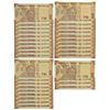 Paper Money: 10 rupees, fancy number set of 32 notes, new Gandhi series, signed by Urjit Patel