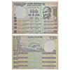 Image 1 : Paper Money: 100 rupees, fancy number notes (4), Gandhi series, 2015, signed by Raghuram Rajan