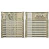 Image 1 : Paper Money: 500 rupees, fancy number set of 10 notes, Gandhi series, 4th issue, 2016, Urjit Patel