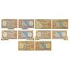 Image 1 : Paper Money: 2 rupees, misprint notes (5), Aryabhatta series,(1985-1990), signed by R. N. Malhotra
