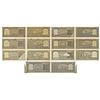 Paper Money: 10 rupees, misprint notes (7), Boat series, ND, various governor's signature