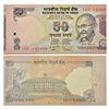 Paper Money: 50 rupees, misprint, Gandhi series, 2010, signed by D. Subbarao, inset 'L'