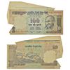 Image 1 : Paper Money: 100 rupees, misprint, Gandhi series, ND (1997-2003), signed by Bimal Jalan, inset 'L'