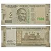 Paper Money: 500 rupees, misprint, new Gandhi series, 2016, signed by Urjit Patel, inset 'L'