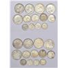 Image 1 : Large Lots: A group of 13 British India silver coins, various king, dates, denomination and mints.
