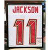 Image 1 : JACKSON #11 SIGNED JERSEY WITH COA