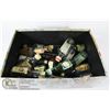 Image 1 : BOX OF 1960'S GLASS LIQUOR MINIS