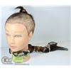Image 1 : REAL HAIR WOMEN'S MANNEQUIN