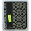 Image 1 : REPLICA COACH I-PAD CASE BLACK & GREY