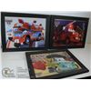 Image 1 : LOT OF 2 FRAMED PUZZLES - CARS MOVIE